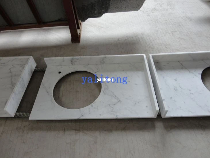 White Marmor Company für Chinesisch Guangxi Weiß, Bianco Crown Badezimmer Eitelkeit Tops