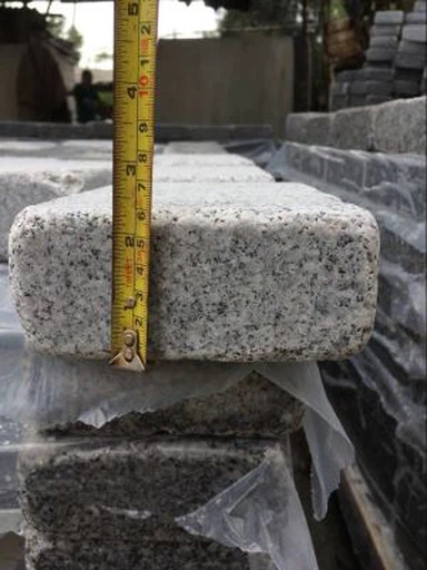 G603 Granit Pflasterstein Cobble