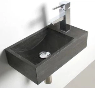 Steinwandhalterung Waschbecken