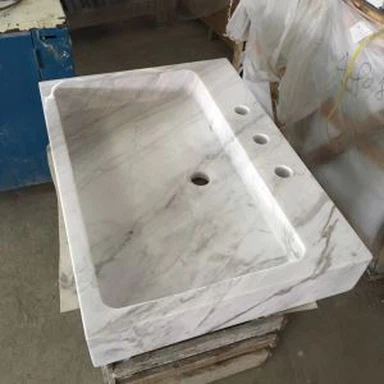 Volakas Marmorwaschbecken Zum Verkauf