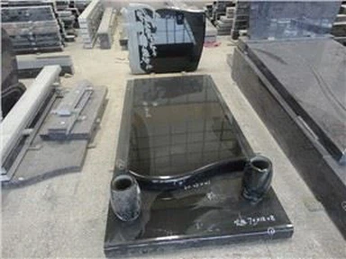 Absolute schwarze Granit Grabstein Design
