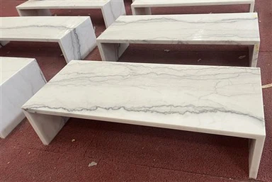 China Couchtisch aus weißem Marmor